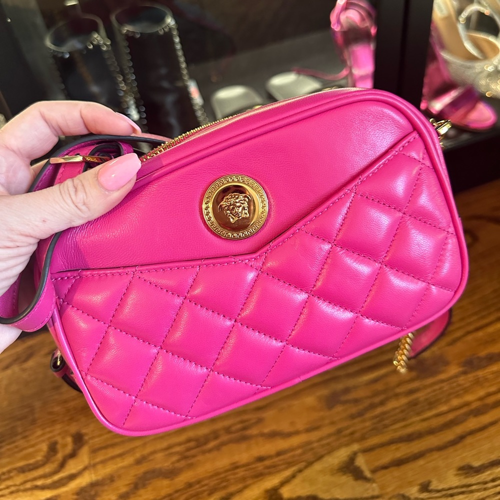 EUC Authentic Versace shoulder/cross body purse